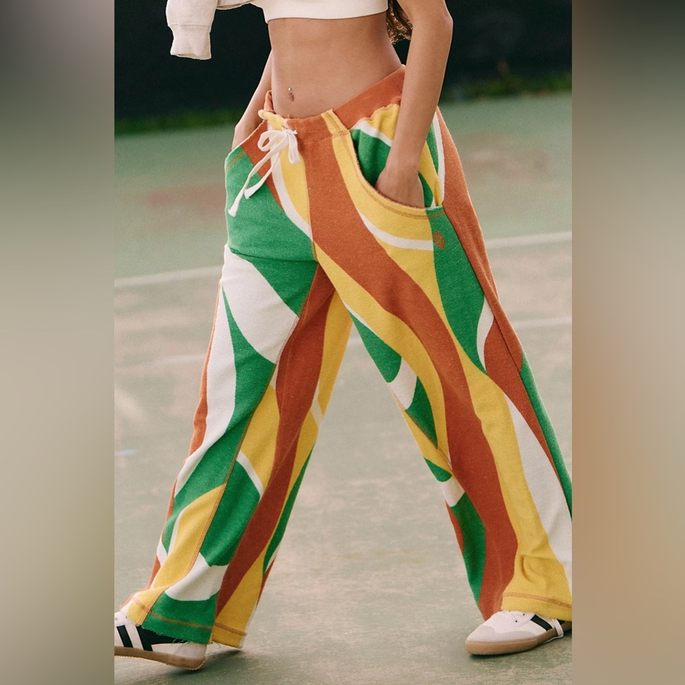 NWT FP Movement One Above Wide-Leg Pants - Picture 4 of 8